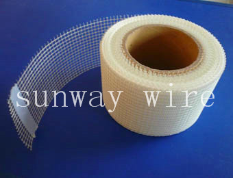 Fiberglass adhesive mesh